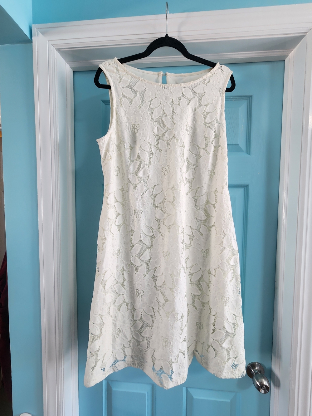 Jessica Cream Lace Midi Dress